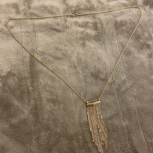 Alexis Bittar Gold Fringe Necklace